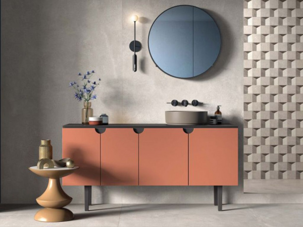 Ступень угловая BLEND CONC.ANG.TOP DX MOON RET правая (PF60006956) 32x120x4.5 от ABK Ceramiche (Италия)