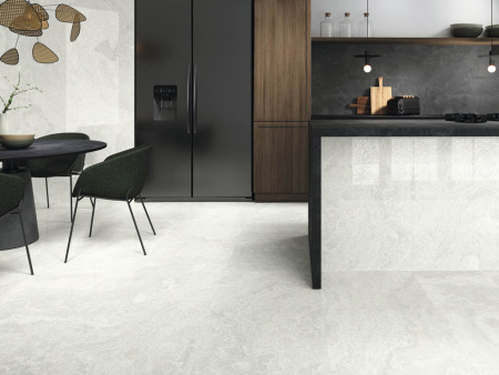 Керамогранит Agate White Lap Rect 60x120 от APE Ceramica (Испания)