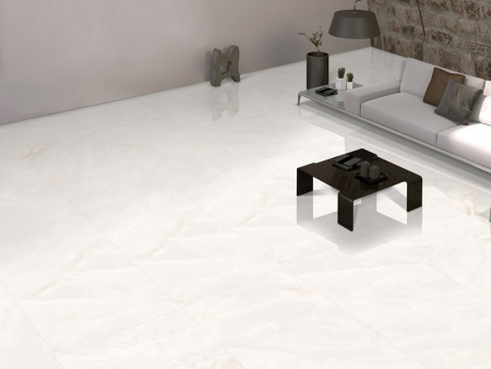Керамогранит SILK Onyx White Sugar 60x120 от ITC (Индия)