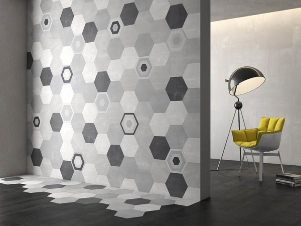 Керамогранит Starkhex Gris Compacglass 25.8x29 от Geotiles (Испания)