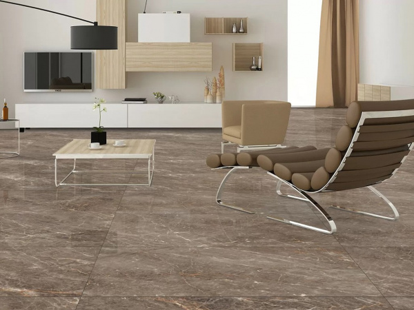 Керамогранит Istanbul Sepia Glossy 120x60 от Bluezone (Индия)