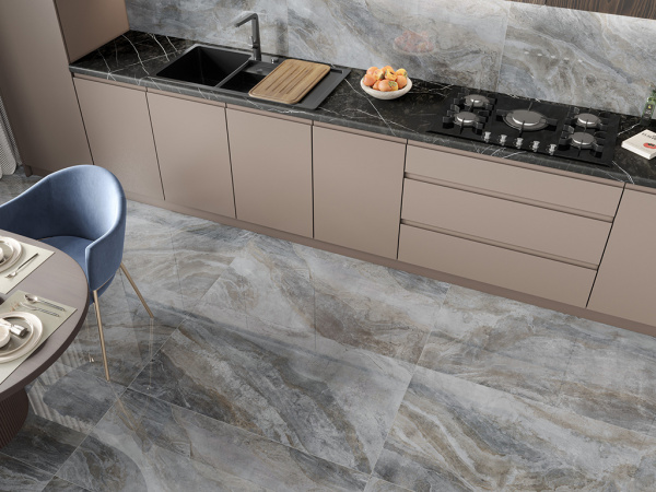 Керамогранит Jast Gray полированный (60120JAS15P) 60x120 от New Trend (Россия)
