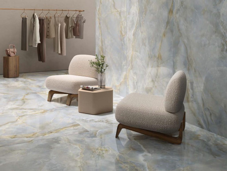 Керамогранит MAJESTIC ONYX CRYSTAL BEIGE LEV/RET (05449) 60x120 от Piemme Ceramiche (Valentino) (Италия)