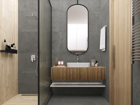 Керамогранит Smart Gris Серый Матовый Структурный (SG50001820R) 59.5x119.1 от Laparet