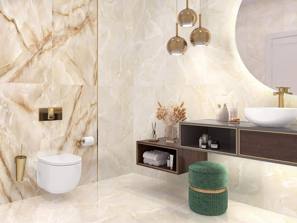 Керамогранит Talisman Onyx Gris полированный (60120TLN02P) 60x120 от LCM (Индия)