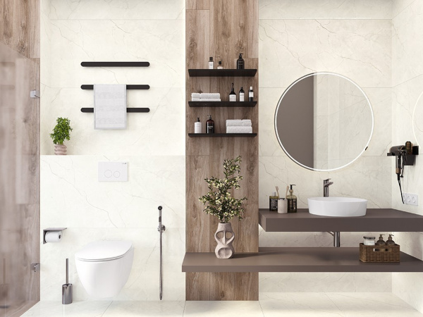 Керамогранит Connect Gris серый полированный (SG619922R) 60x60 от Laparet