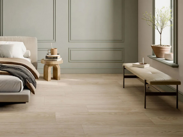 Керамогранит DREAM ECRU' CHEVRON (J91651) 7.5x40.7 от Rondine Group RHS (Италия)