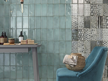 Керамогранит BE IN Turquoise 10x20 от Iris Ceramica (Италия)