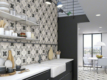 Керамогранит Alameda Bucareli-R Gris 20x20 от Vives Ceramica (Испания)