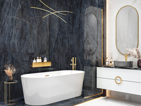 Керамогранит Cuba Blue суперполированный (6060CBL23HG) 60x60x0.8 от LCM (Индия)