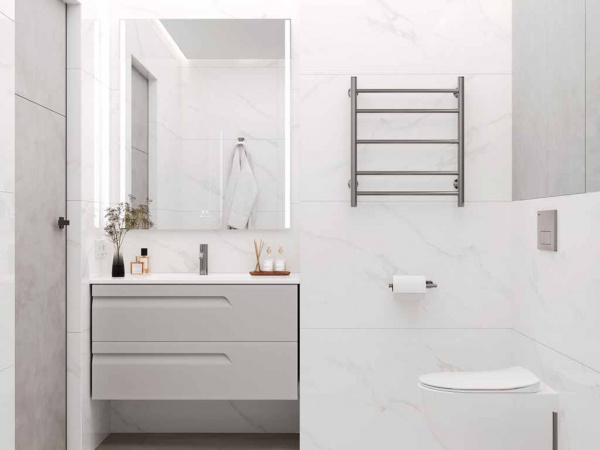Керамогранит Calacatta Genius белый Полированный 60 60x60 от Ceradim (Индия)