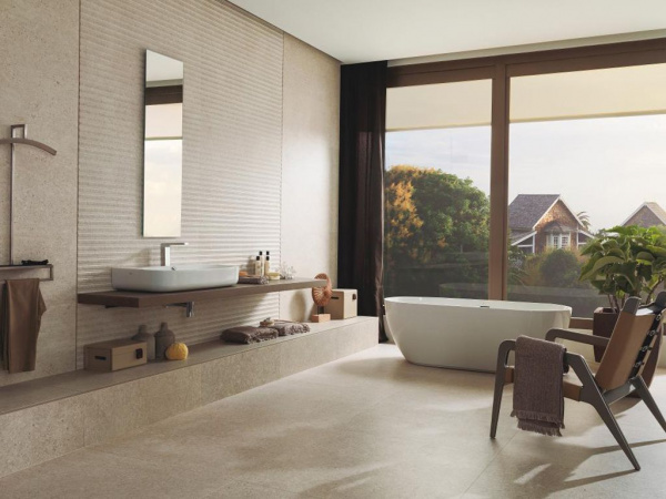 Настенная плитка Prada Caliza 45x120 от Porcelanosa (Испания)