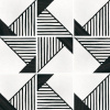 Керамогранит CAPRICE ORIGAMI B&W 20x20 от Equipe Ceramicas (Испания)
