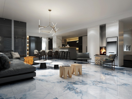 Керамогранит BRIGHT AND SHINY SERIES Calacatta Light Grey mat (NTT9120M) 60x120 от NT Ceramic (Китай)