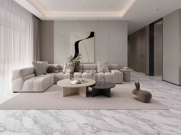 Керамогранит Arabescato Pro full body polished (gold) (BHW-0045) 60x120x0.8 от Basconi Home (Китай)