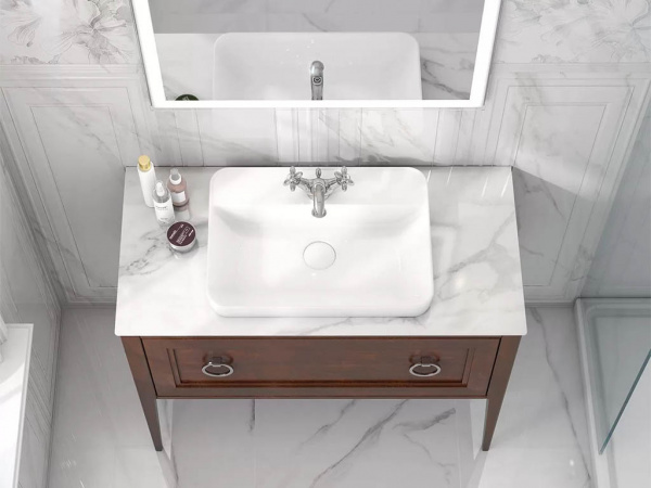 Настенная плитка Прадо белый обрезной (14001R) 40x120 от Kerama Marazzi (Россия)