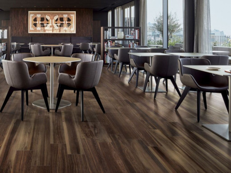 Керамогранит FLEUR DE BOIS BRUN N/R (03817) 22.5x90 от Piemme Ceramiche (Valentino) (Италия)