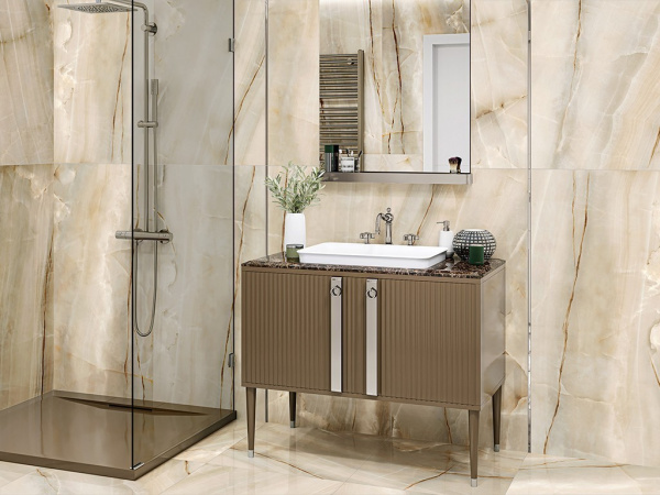 Керамогранит Onyx Smoke Light полированный (60120OSM00P) 60x120 от LCM (Индия)