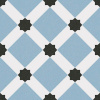 Декор 1900 Palau Celeste 20x20 от Vives Ceramica (Испания)