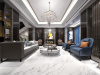 Керамогранит Bianco White full body polished (sinking ink) (BHW-0026) 60x120x0.8 от Basconi Home (Китай)