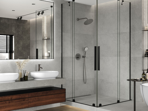 Керамогранит Techno Grafito графитовый Матовый Карвинг SG604620R 60x60 от Laparet