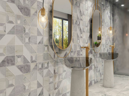 Настенная плитка TESEO ARC GRIS (JJC710) 40x120 от Saloni Ceramica (Испания)