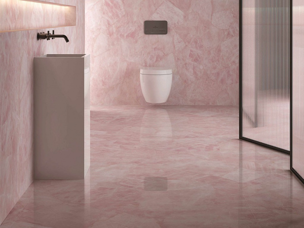 Керамогранит Rosa Crystal Polished (6 мм) (MN668CP261206) 120x260 от Moreroom (Китай)