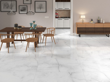 Керамогранит ONIX Onice Avorio GLOSSY (ENONX1010GL60120) 60x120 от Ennface (Индия)