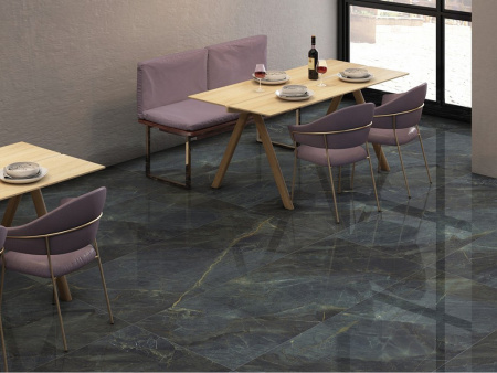 Керамогранит ACCENT Adriatic Blue HIGH GLOSSY (ENACN1015HG60120) 60x120 от Ennface (Индия)