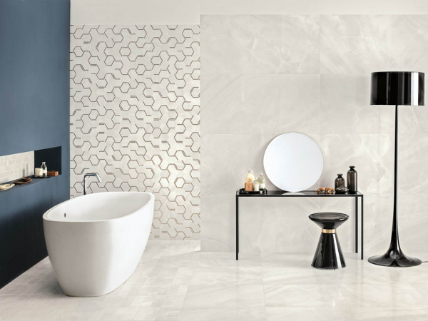 Керамогранит NOLITA BIANCO SATIN 60x60 от Vallelunga Ceramica (Италия)