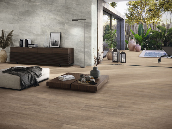 Настенная плитка BAMBOO VERMONT CEDAR 30x90 от Baldocer (Испания)