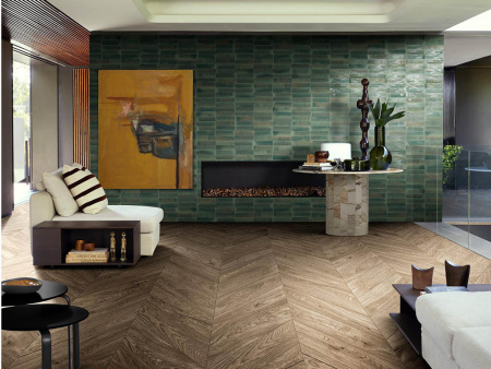 Керамогранит Vero Natural Chevron (MA8W) 11x54 от Marazzi Italy (Италия)