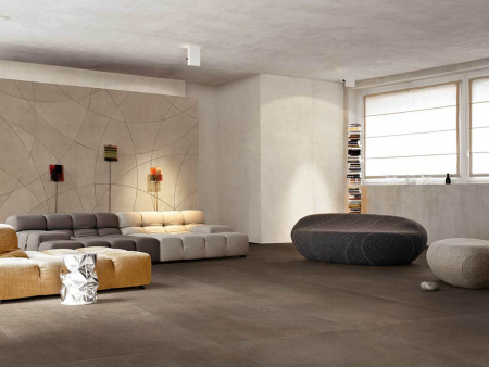 Керамогранит INDUSTRIAL PLOMB 6MM RET (757779) 120x280 от Floor Gres (Италия)