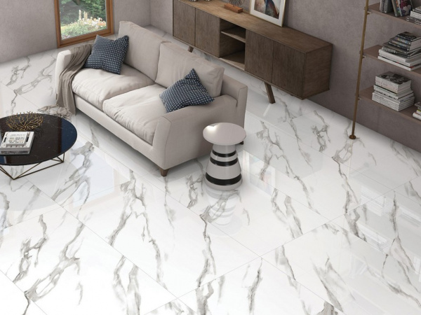 Керамогранит MARBLE Port Laurent HIGH GLOSSY (ENMAR1006HG60120) 60x120 от Ennface (Индия)