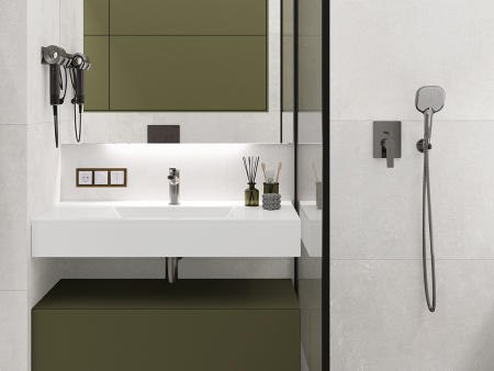 Керамогранит Smart Gris Серый Матовый Структурный (SG50001820R) 59.5x119.1 от Laparet