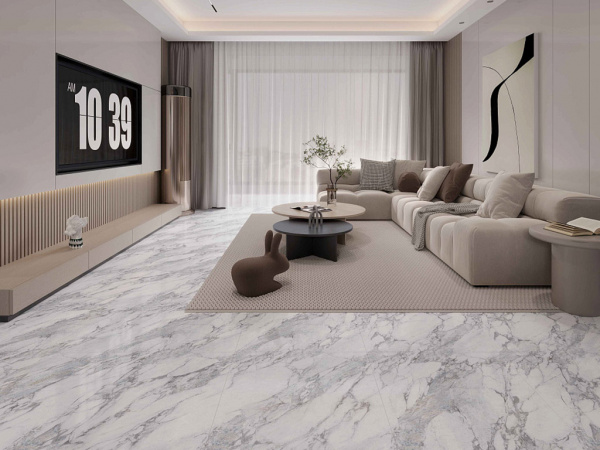 Керамогранит Arabescato Pro full body polished (gold) (BHW-0045) 60x120x0.8 от Basconi Home (Китай)