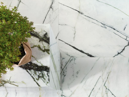 Керамогранит Xlight Premium Calacatta Green Silk (6 мм) (C221101931) 120x120 от XLight (Испания)