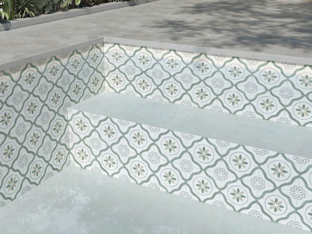 Керамогранит SIROCCO GREEN PETALS 22.3x22.3 от Harmony (Испания)