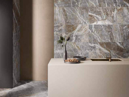 Керамогранит INTERNO4 BRECCIA TORTONA LAP RT (EB1A) 120x278 от KEOPE Ceramiche (Италия)