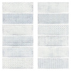 Настенная плитка Arles Snow Decor Mix (12 дизайнов) глянцевая 10x30 от Fabresa (Испания)