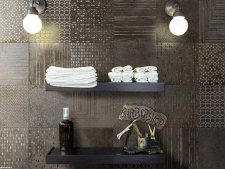 Керамогранит Temper Argent Rett (MIX) 60x120 от Cercom Ceramiche (Италия)