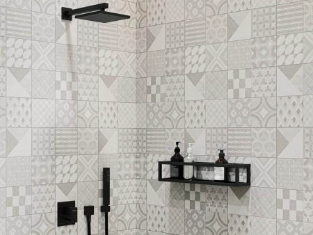 Настенная плитка Онда серый светлый матовый обрезной (11216R) 30x60x9 от Kerama Marazzi (Россия)