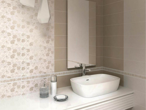 Бордюр Сафьян Цветы (AD/A195/15054) 40x3x8 от Kerama Marazzi (Россия)