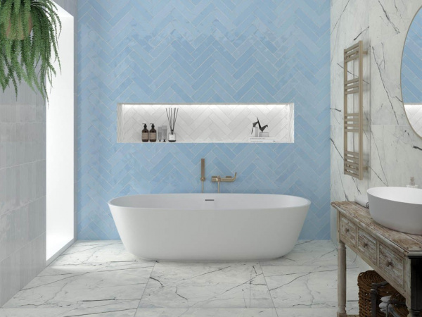 Керамогранит LIGHT CALACATTA 60x120 от Dune (Испания)