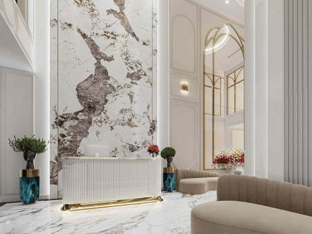 Керамогранит ATLAS WIDE Arabesco Gold (NTT3501M) 120x270 от NT Ceramic (Китай)