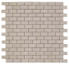 Мозаика керамогранит Marvel Stone Clauzetto White Mosaico Burattato (AS4N) 29.8x29.8 от Atlas Concorde (Италия)