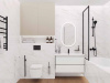 Керамогранит Calacatta Clarity Gold белый Полированный 60 60x60 от Ceradim (Индия)