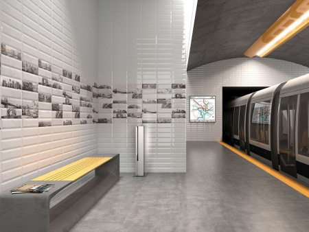 Керамогранит CEMENTO Blanco Mate 60x60 от Geotiles (Испания)