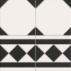 Декор Oxford Negro Cenefa 33.3x33.3 от Realonda Ceramica (Испания)