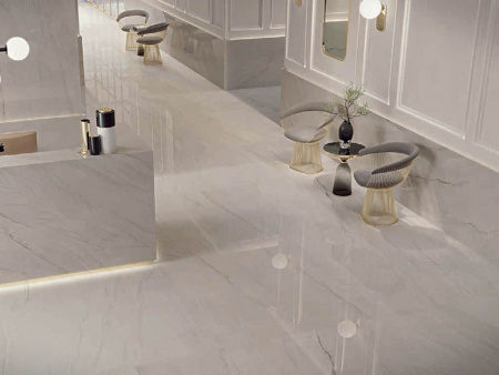 Керамогранит LUX EXPERIENCE PANDA WHITE SQ.LAPP. (MW06BAL) 60x120 от Italgraniti (Италия)
